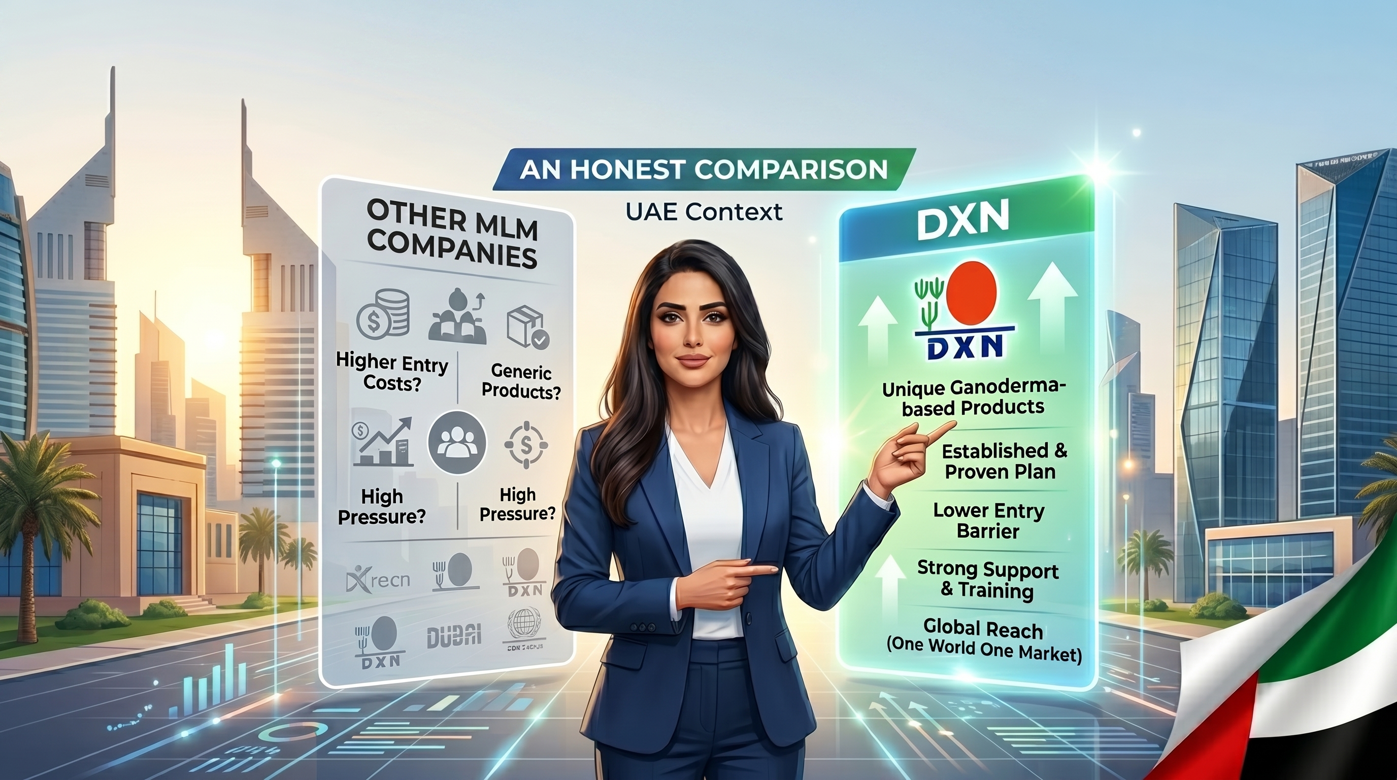 DXN vs Other MLM Companies in the UAE — An Honest Comparison by a Real Distributor